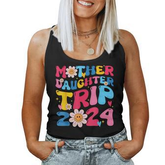 Mother Daughter Trip 2024 Family Vacation Mom Daughter Retro Women Tank Top - Monsterry DE