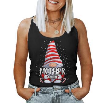 Mother Gnome Christmas Pajamas Matching Family Group Women Tank Top - Monsterry DE