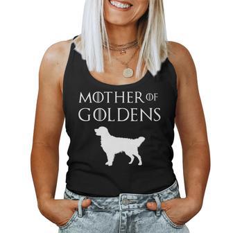 Mother Of Goldens Golden Retriever Lover & Women Tank Top - Monsterry AU