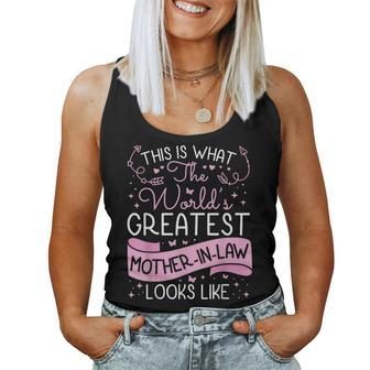 Mother In Law From Daughter In Law World Greatest Women Tank Top - Seseable