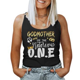 Mother Of The Notorious One Old School 1St Hip Hop Birthday Women Tank Top - Monsterry DE