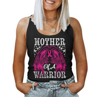 Mother Of A Warrior Breast Cancer Survivor Pink Women Tank Top - Monsterry CA