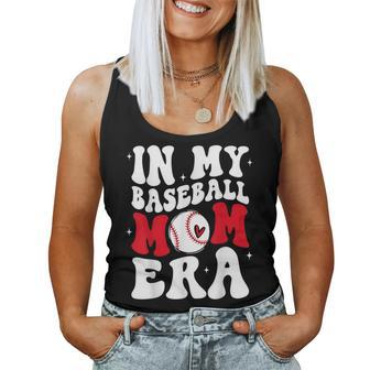 In My Baseball Mom Era Baseball Mama Women Tank Top | Mazezy