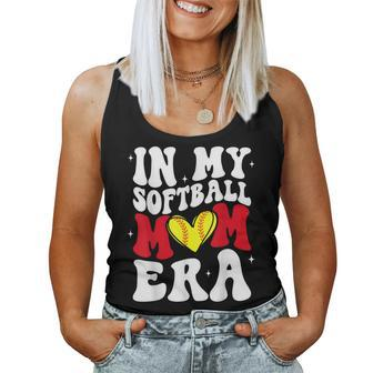 In My Softball Mom Era Softball Mama Women Tank Top - Monsterry UK