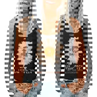 Multiple Sclerosis Awareness Flower Ms Awareness Women Tank Top - Thegiftio