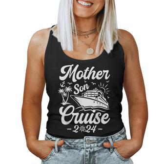 Mutter Sohn Kreuzfahrt 2024 Familie Mama Sohn Passende Urlaubsreise Tank Top Frauen - Geschenkecke