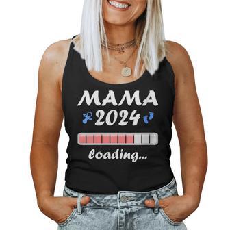 Mutter Werden Bekanntgabe Schwangerschaft Frau Mama 2024 Mit-Ausschnitt Tank Top Frauen - Geschenkecke