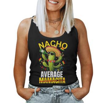 Nacho Average Cactus Mexican Mamacita Cinco De Mayo Women Tank Top - Seseable