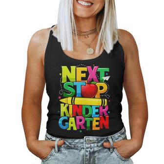 Next Stop Kindergarten Preschool Graduation 2023 Boys Girls Women Tank Top - Monsterry DE