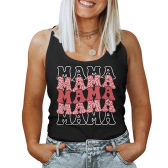 Niedliches Leoparden-Mama-Mäd Tank Top Frauen - Geschenkecke