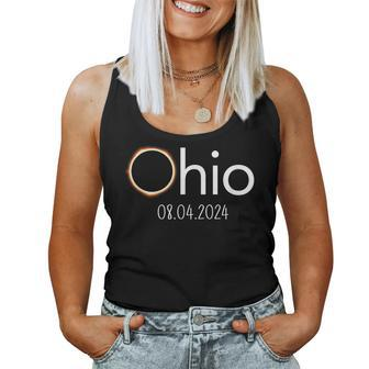 Ohio April 8Th 2024 Total Solar Eclipse Women Tank Top - Seseable