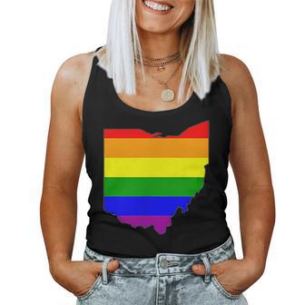 Ohio Gay Pride Rainbow Lgbt Women Tank Top - Monsterry UK