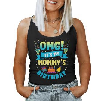 Omg It's My Mommy Birthday Women Tank Top - Monsterry CA