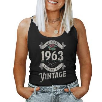 Original 1963 One And Only Vintage Men Birthday Women Tank Top - Monsterry UK