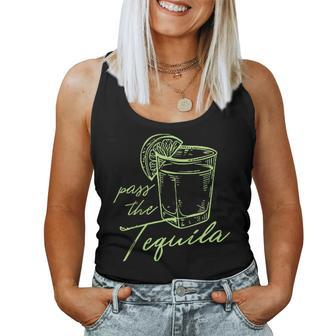 Pass The Tequila Women Tank Top - Seseable