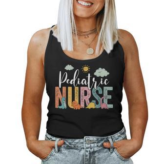 Pediatric Nurse Peds Nursing School Nicu Nurse Rn Grad Women Tank Top | Mazezy