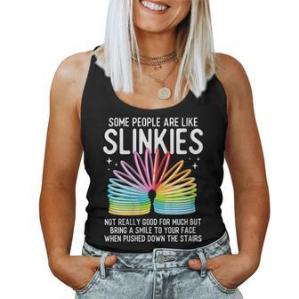 Some People Are Like Slinkies Sarcastic Or Cool Person Women Tank Top - Seseable