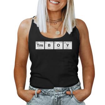 Periodic Table Spells Tomboy Women Tank Top - Monsterry DE