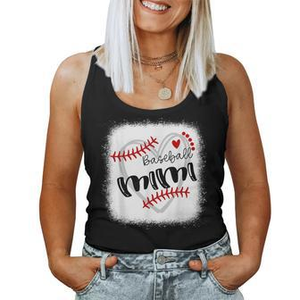 Personalized Baseball Heart Cute Mimi Baseball Women Tank Top - Thegiftio UK