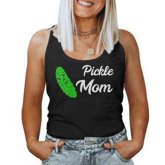 Pickle Mom Pickled Cucumber Lover Dill Mama Vegetable Mother Women Tank Top - Monsterry DE