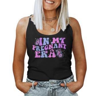In My Pregnant Era In My Mom Era Pregnancy Announcement Women Tank Top - Seseable