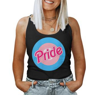 Pride Trans Flag Mod Target Bullseye Women Tank Top - Monsterry CA