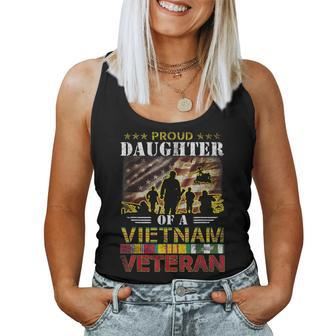 Proud Daughter Of A Vietnam Veteran Women Tank Top - Monsterry AU