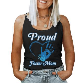 Proud Foster Mom Family National Foster Care Month Women Tank Top - Monsterry UK
