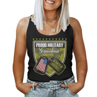 Proud Military Grandma Women Tank Top - Monsterry
