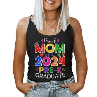 Proud Mom Of A 2024 Pre-K Graduate Senior Family Women Tank Top - Monsterry CA