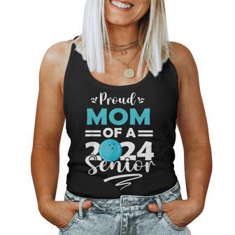 Proud Mom Of A 2024 Senior Graduate Senior Bowling Women Tank Top | Mazezy