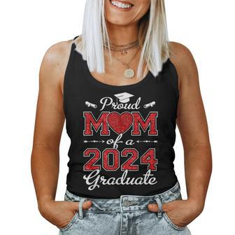 Proud Mom Of A Class Of 2024 Graduate For Senior 24 Women Tank Top | Mazezy DE