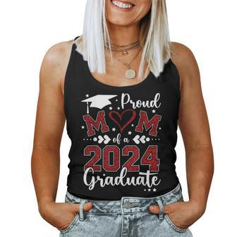 Proud Mom Of A Class Of 2024 Graduate 2024 Senior Mom 2024 Women Tank Top | Mazezy CA