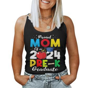 Proud Mom Of Pre-K Graduate 2024 Graduation Mom Women Tank Top - Seseable