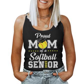 Proud Mom Of A Softball Senior 2023 Class Of 2023 Women Tank Top - Monsterry UK