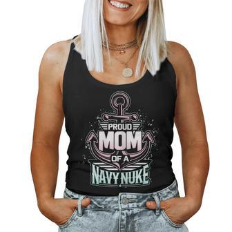 Proud Mom Of A Us Navy Nuke Parents Us Navy Nuclear Women Tank Top - Monsterry DE