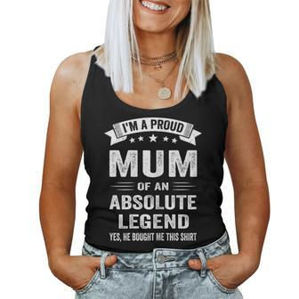 Proud Mum Mother's Day From Son To Mum Women Tank Top - Thegiftio UK