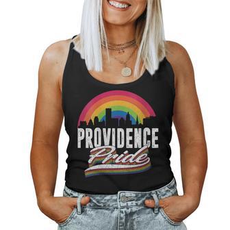 Providence Pride Lgbt Lesbian Gay Bisexual Rainbow Lgbtq Women Tank Top - Monsterry AU