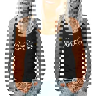 Queen B Queen Bee With A Crown Women Tank Top - Thegiftio UK