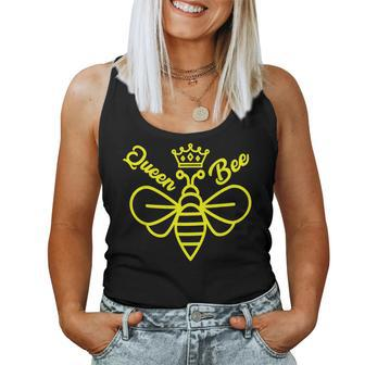 Queen Bee Crown Beekeeping Women Tank Top - Monsterry DE