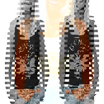 Queen Bee Jewelry Jewels Cute Beekeeping Beekeeper Women Tank Top | Mazezy