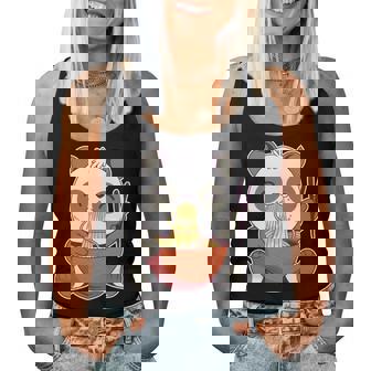 Ramen Panda Kawaii Anime Japonés Regalo Manga Larga Camiseta sin mangas para mujer - Regaloses