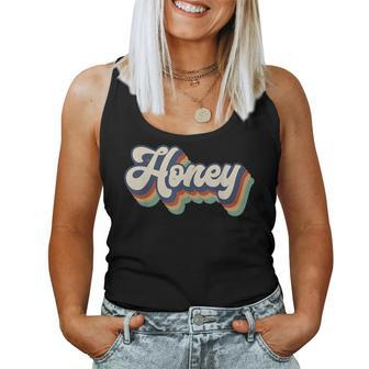 Retro Cute Honey For Grandma Best Honey Ever Mother's Day Women Tank Top - Monsterry