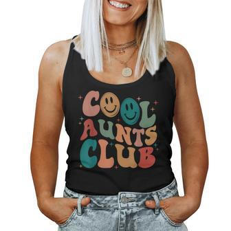 Retro Groovy Cool Aunts Club Auntie Cool Aunt Women Tank Top - Monsterry