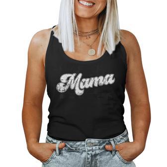 Retro Mama Checkered Vintage Mom Women Women Tank Top - Monsterry