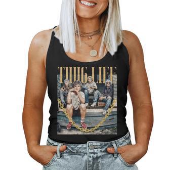 Retro Mom 90’S Vibes Vintage Mother's Day Mom For Women Women Tank Top - Seseable