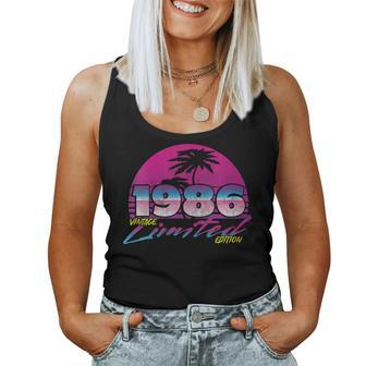 Retro Sunset 1986 Limited Edition Vintage Women Tank Top - Monsterry CA