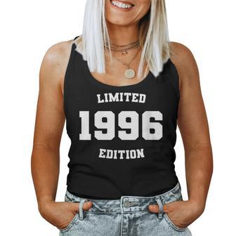 Retro Vintage Made In 1996 Limited Edition Women Tank Top - Monsterry