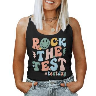 Rock The Test Test Day Teacher Student Testing Day Women Tank Top - Monsterry DE