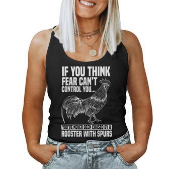 Rooster Chicken Lover Animal Women Tank Top - Seseable